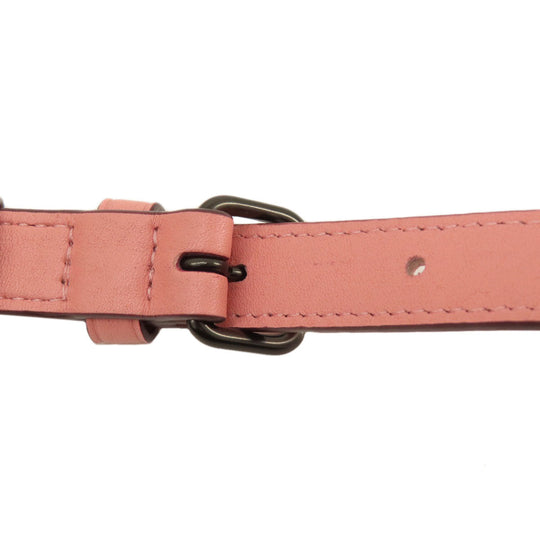 COACH Handbag C3880 leather pink Pillow Toaby 2WAY Women Used Authentic