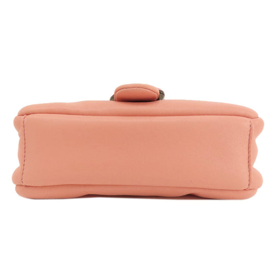 COACH Handbag C3880 leather pink Pillow Toaby 2WAY Women Used Authentic