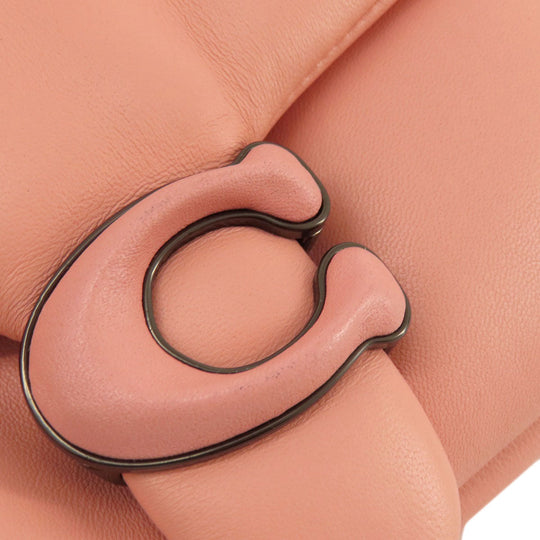 COACH Handbag C3880 leather pink Pillow Toaby 2WAY Women Used Authentic