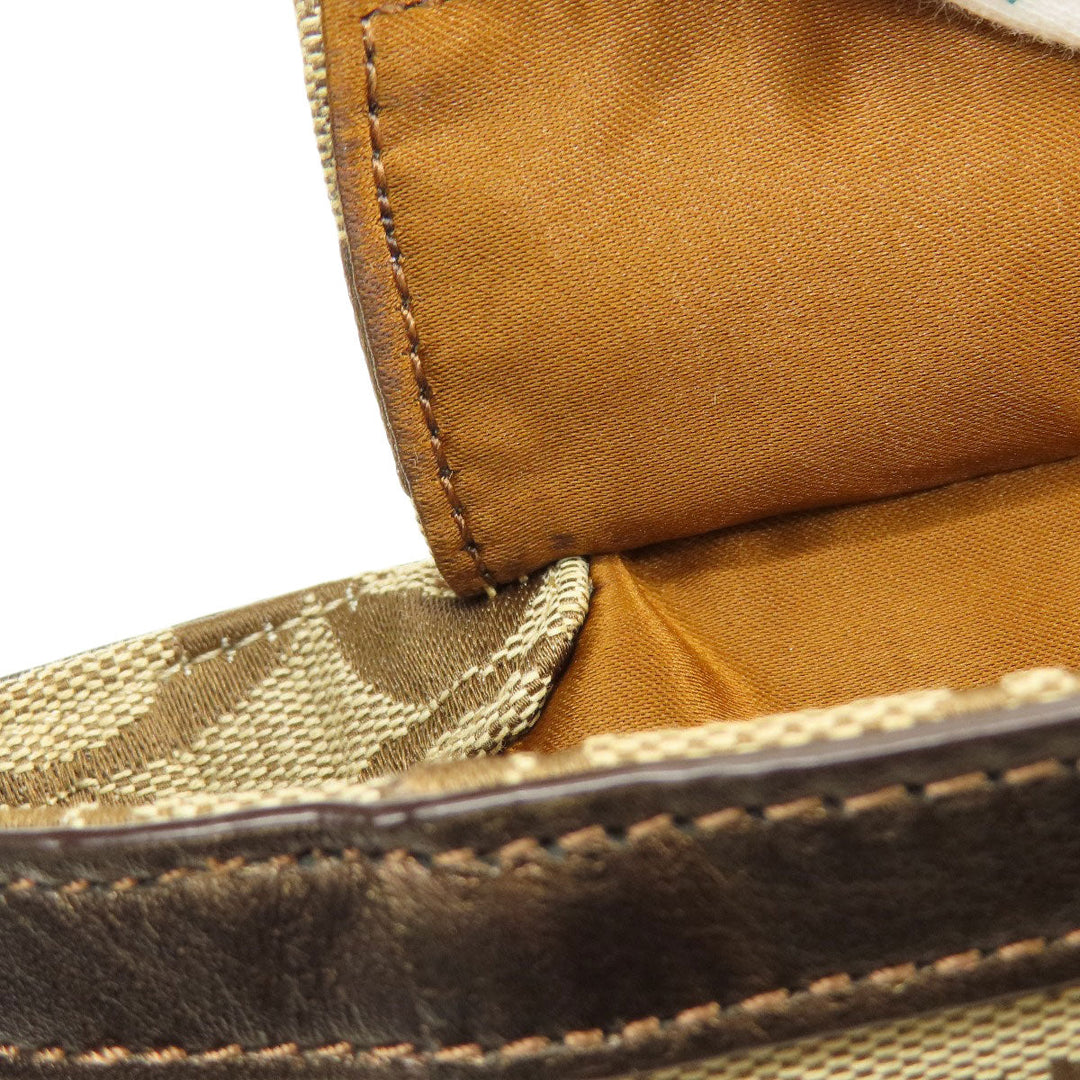 COACH Tote Bag F17726 canvas Brown Signature