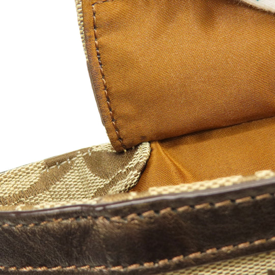 COACH Tote Bag F17726 canvas Brown Signature