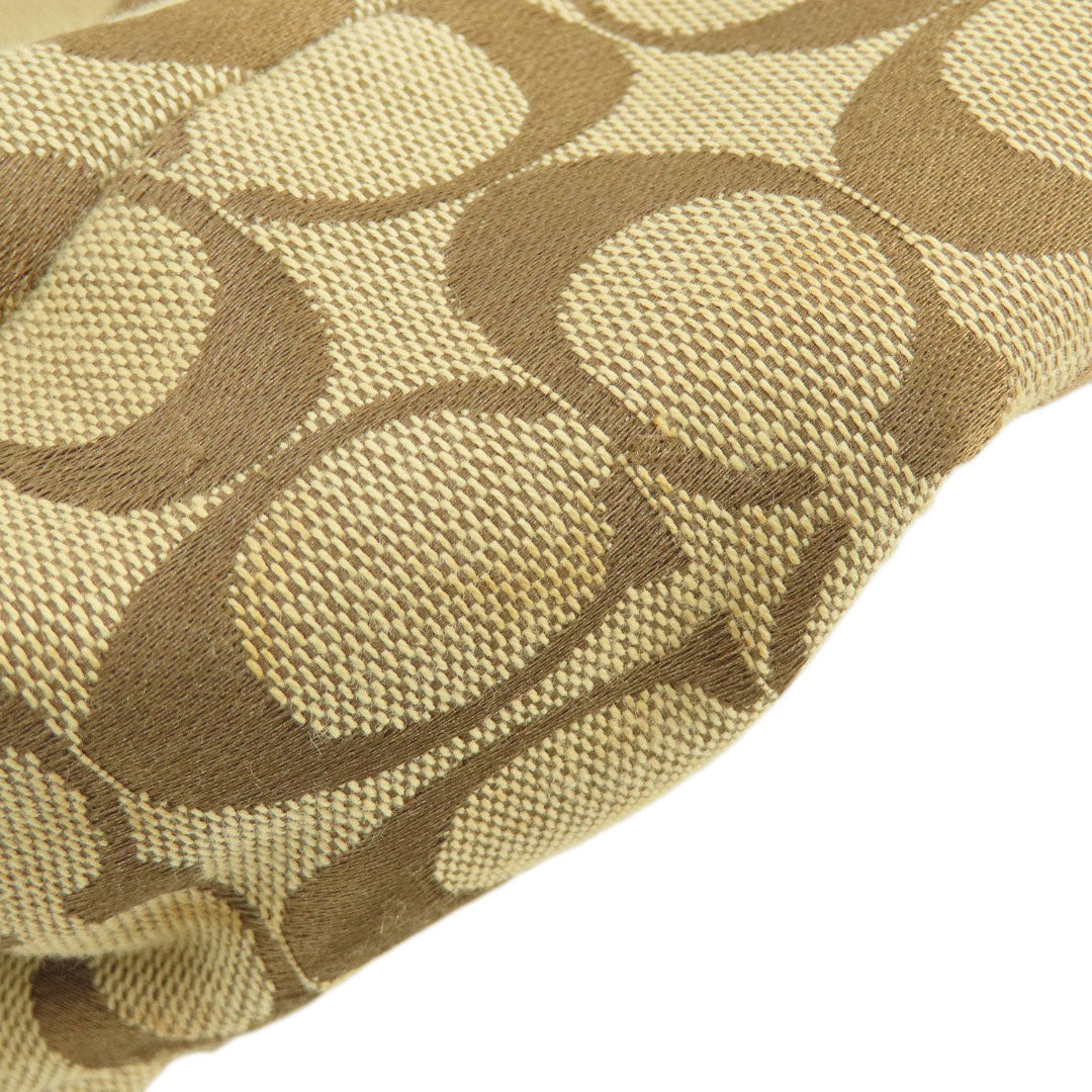 COACH Tote Bag F17726 canvas Brown Signature