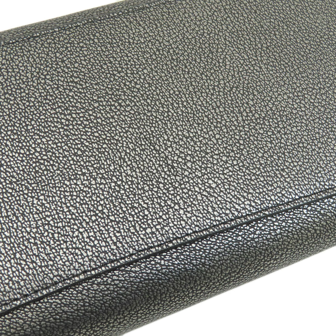 COACH Handbag 36101 leather gray 2WAY Women Used Authentic