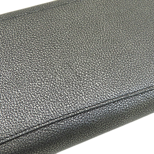 COACH Handbag 36101 leather gray 2WAY Women Used Authentic