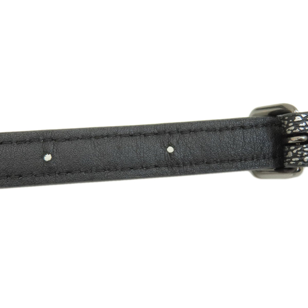 COACH Handbag 36101 leather gray 2WAY Women Used Authentic