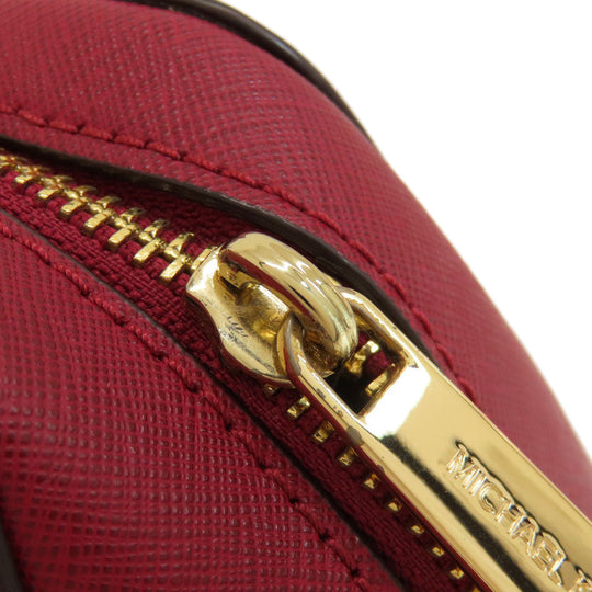 MICHAEL KORS Handbag PVC Red logo 2WAY Women Used Authentic