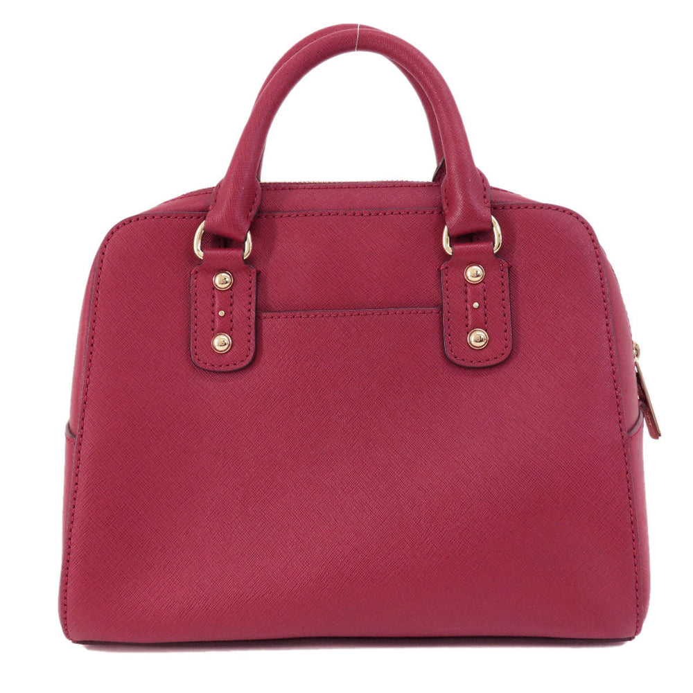 MICHAEL KORS Handbag PVC Red logo 2WAY Women Used Authentic