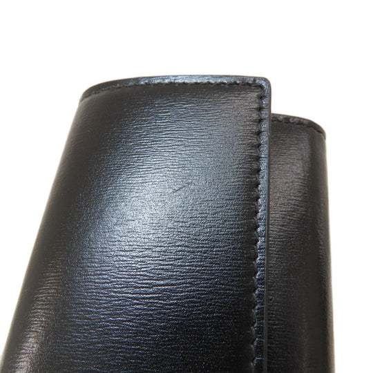 GUCCI Key case Key holder  435305 leather black logo Women(Unisex) Used Authentic