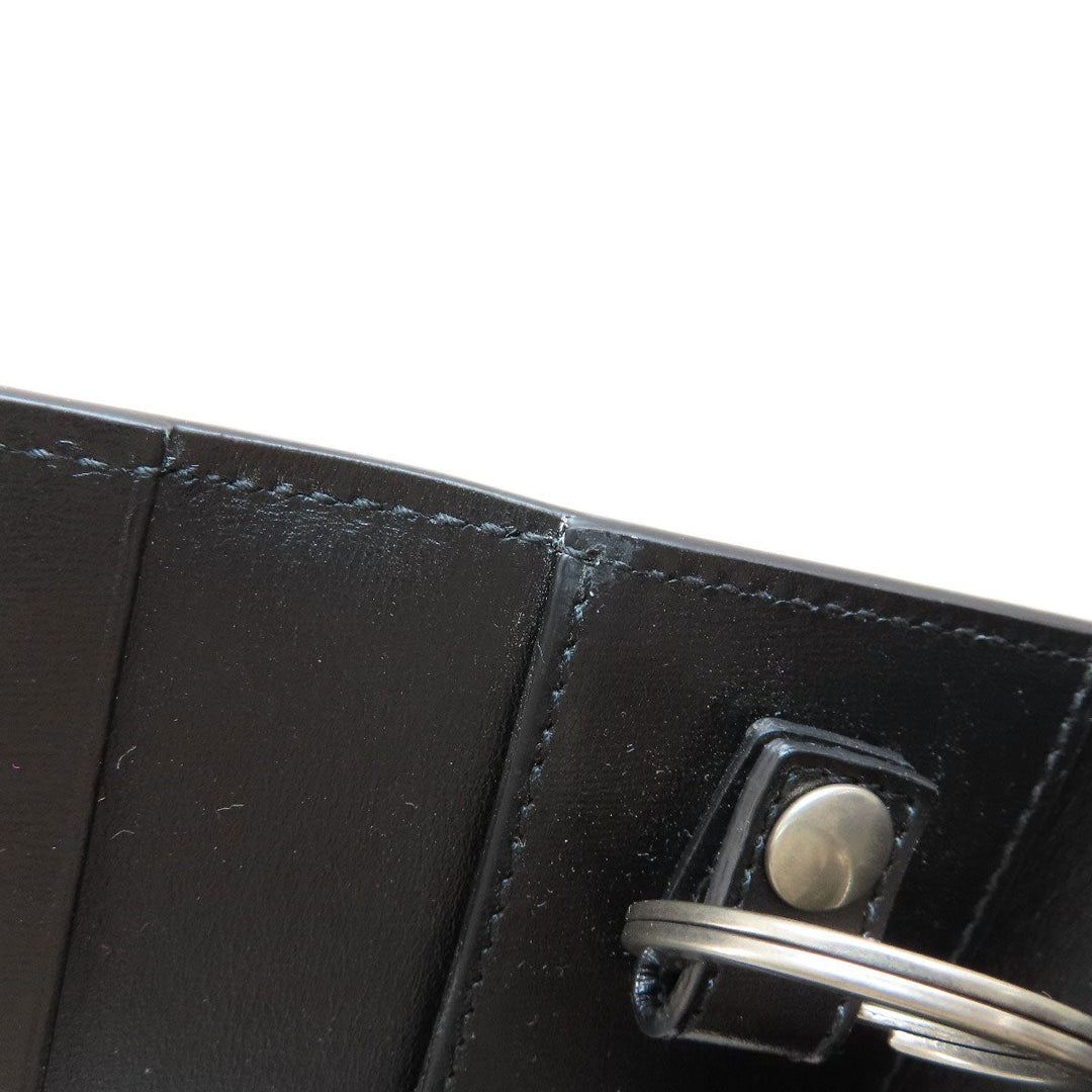 GUCCI Key case Key holder  435305 leather black logo Women(Unisex) Used Authentic
