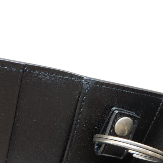 GUCCI Key case Key holder  435305 leather black logo Women(Unisex) Used Authentic