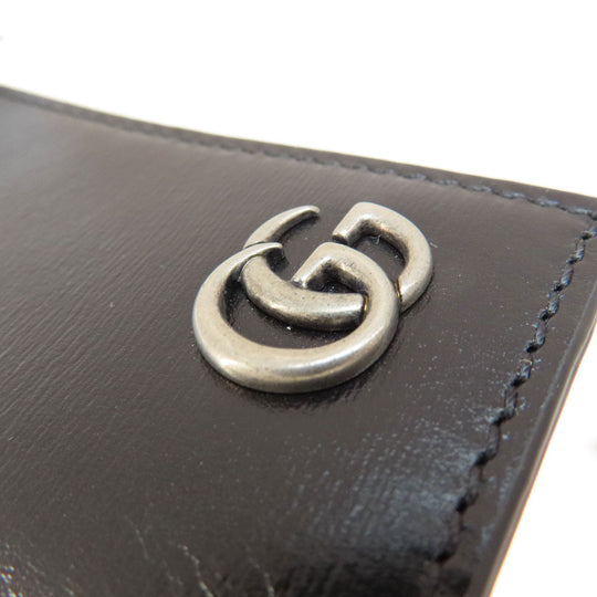 GUCCI Key case Key holder  435305 leather black logo Women(Unisex) Used Authentic