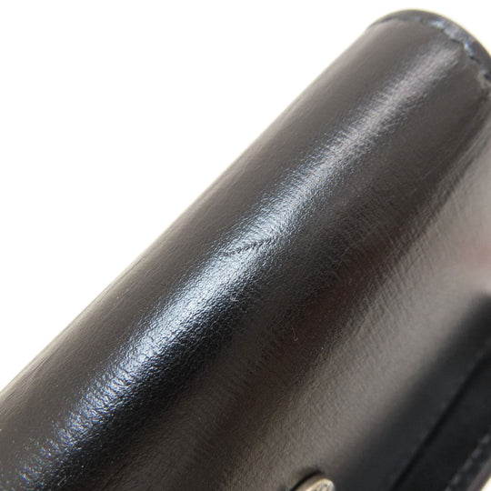 GUCCI Key case Key holder  435305 leather black logo Women(Unisex) Used Authentic
