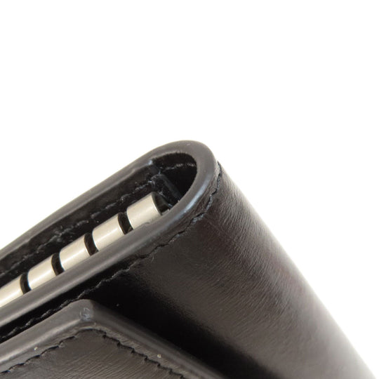 GUCCI Key case Key holder  435305 leather black logo Women(Unisex) Used Authentic