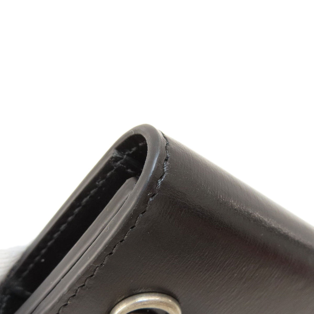 GUCCI Key case Key holder  435305 leather black logo Women(Unisex) Used Authentic