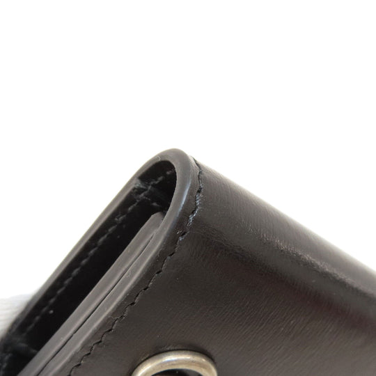 GUCCI Key case Key holder  435305 leather black logo Women(Unisex) Used Authentic