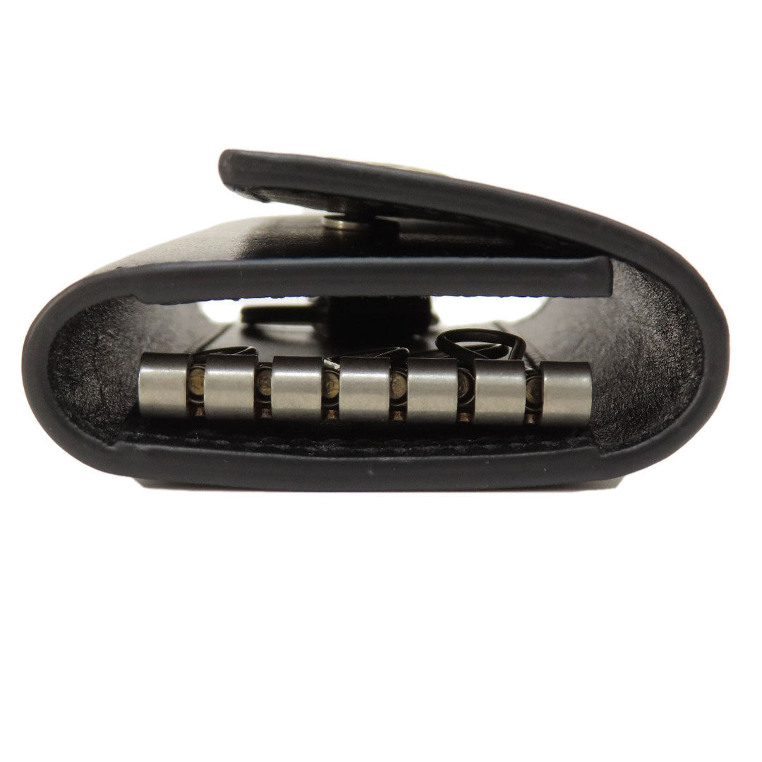 GUCCI Key case Key holder  435305 leather black logo Women(Unisex) Used Authentic