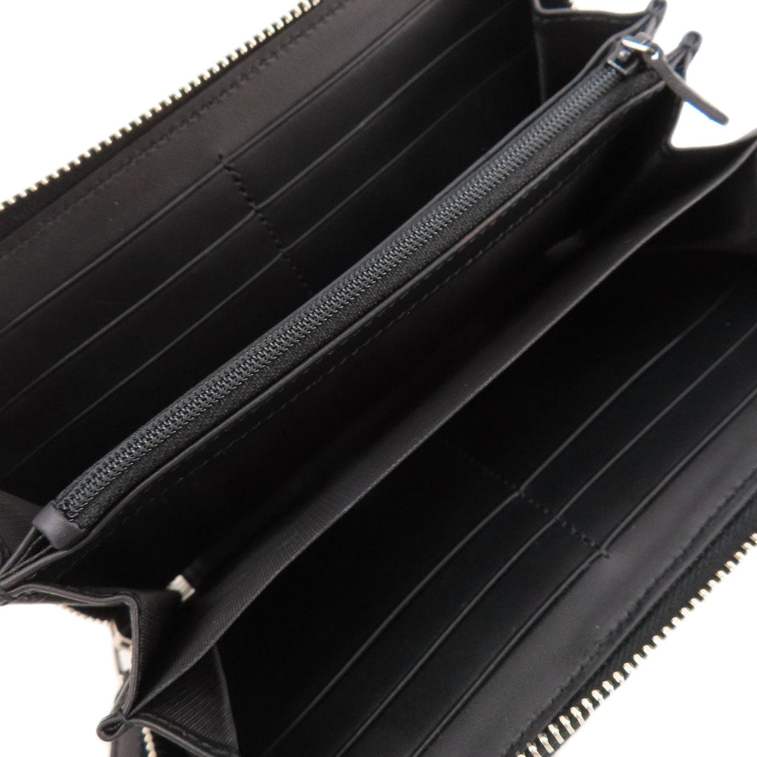 GUCCI Long Wallet Purse 411766 PVC Brown Kaleido GG Supreme mens(Unisex) Used Authentic