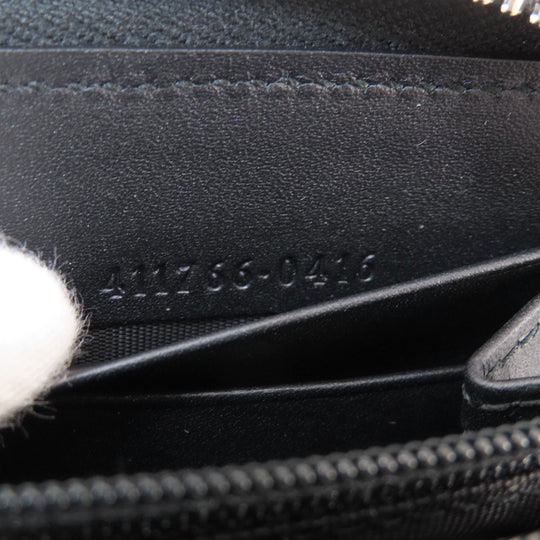 GUCCI Long Wallet Purse 411766 PVC Brown Kaleido GG Supreme mens(Unisex) Used Authentic