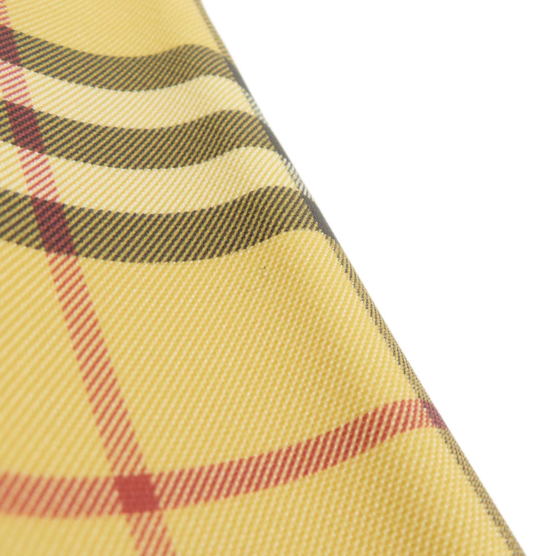 BURBERRY Handbag canvas beige Nova Check Women Used Authentic