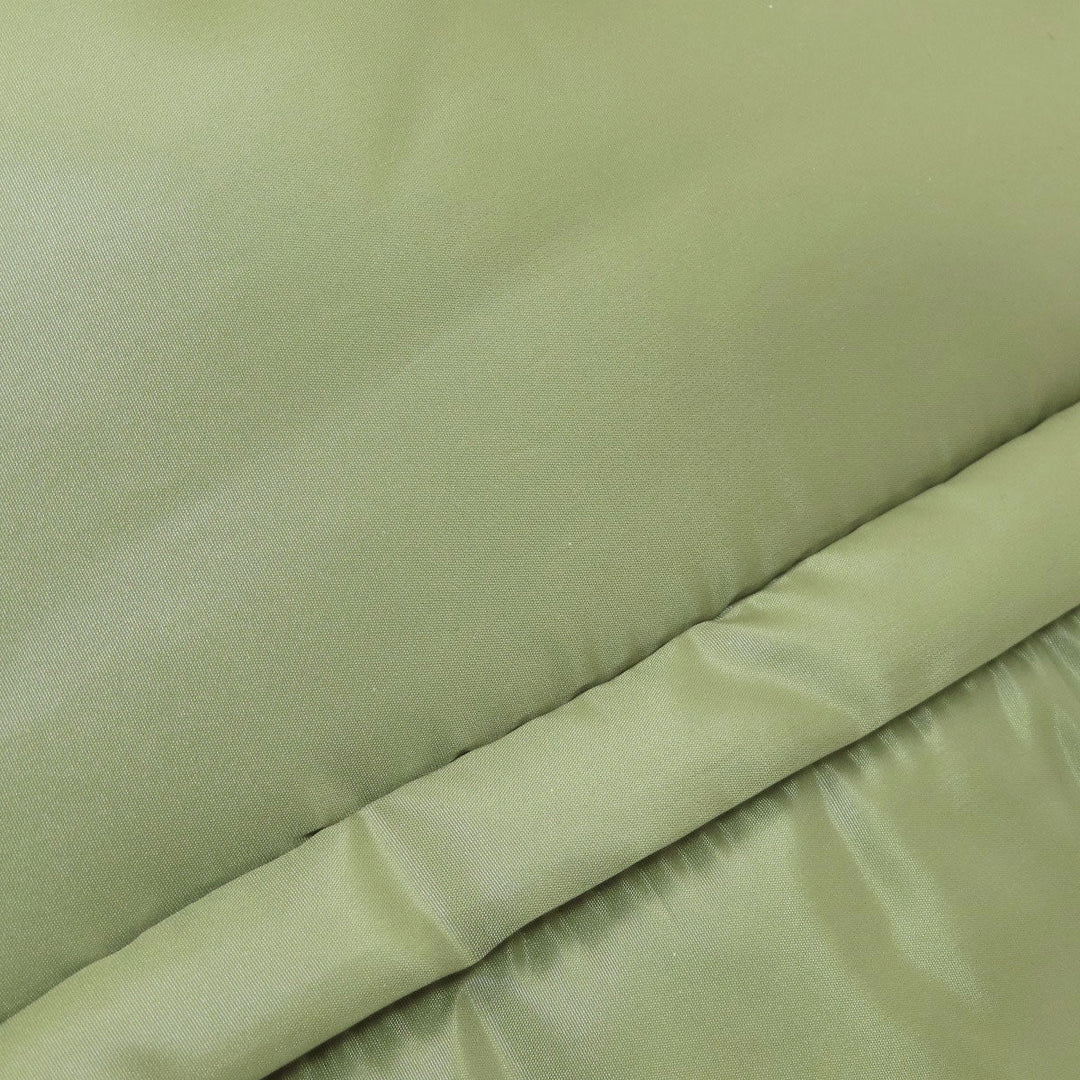 MICHAEL KORS Backpack Nylon green logo Women Used Authentic