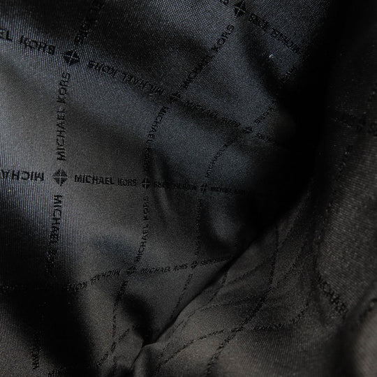 MICHAEL KORS Backpack Nylon green logo Women Used Authentic