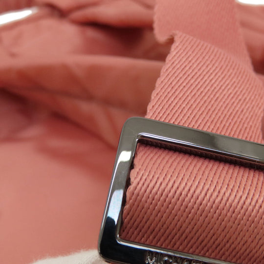 MICHAEL KORS Backpack Nylon pink logo Women Used Authentic