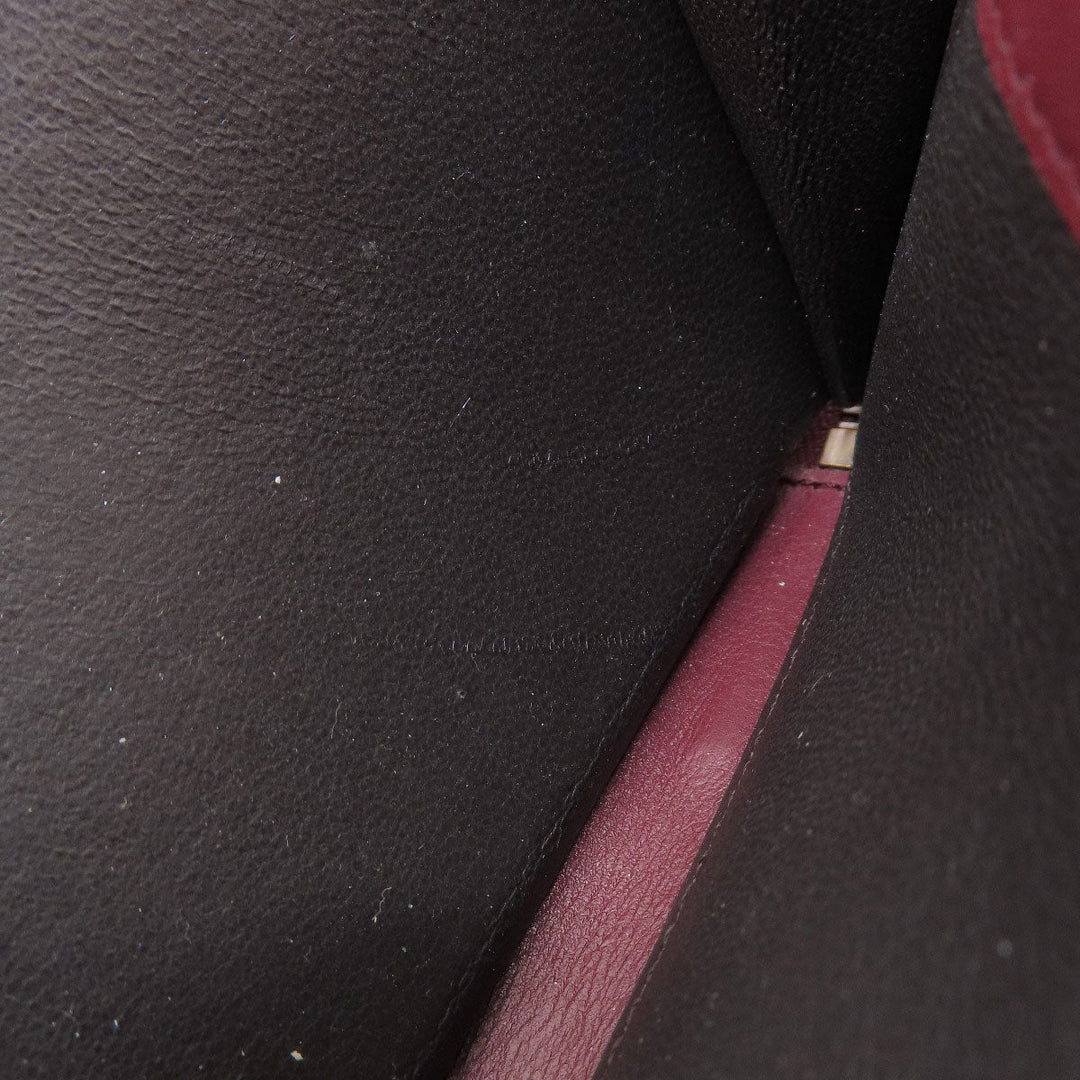 GUCCI Long Wallet Purse 295371 leather Red Micro guccissima GG