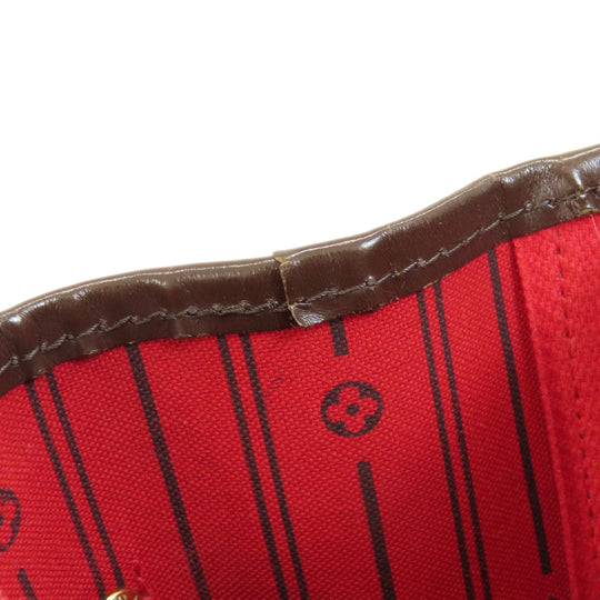 LOUIS VUITTON Tote Bag N51105 Damier canvas Brown Neverfull MM Damier Ebene