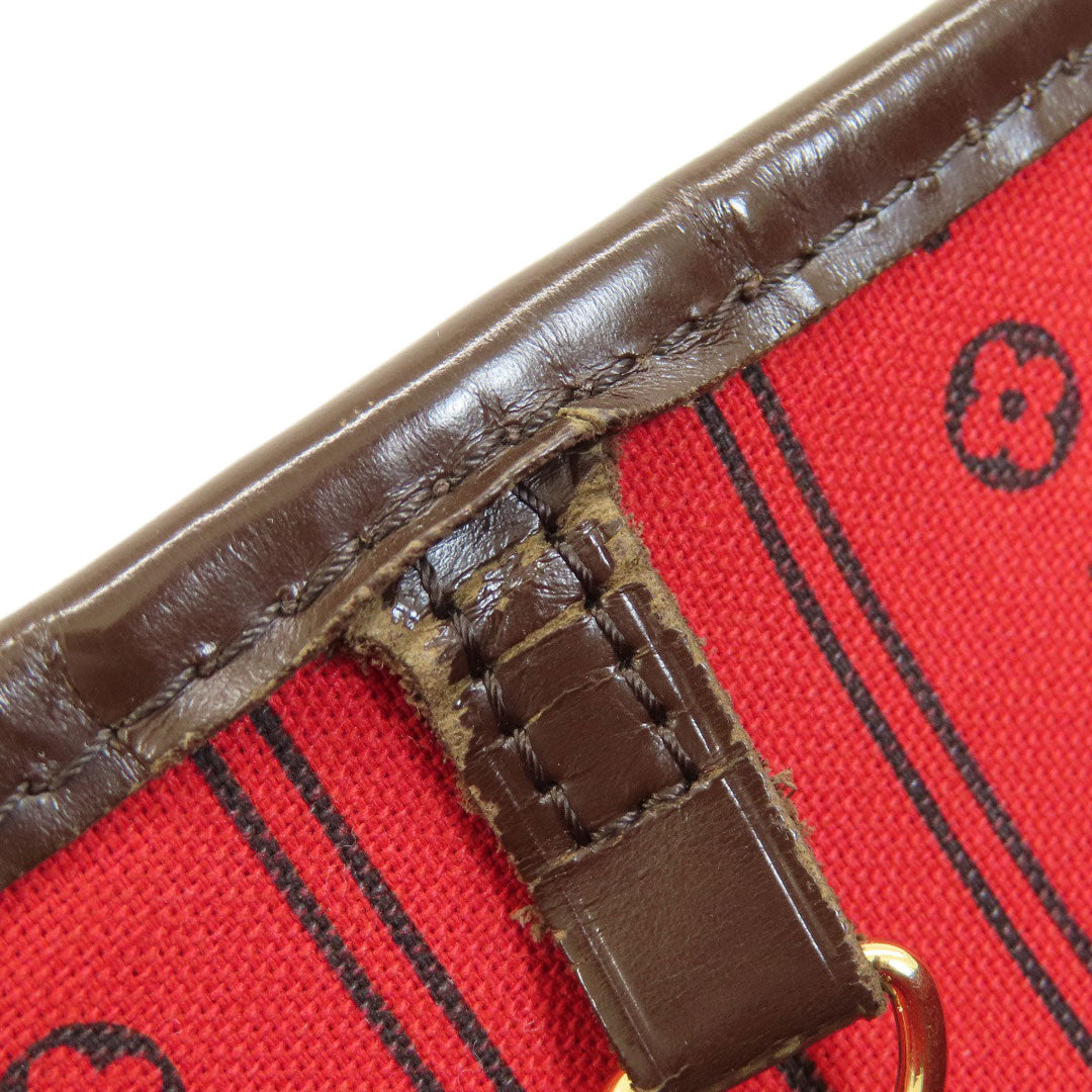 LOUIS VUITTON Tote Bag N51105 Damier canvas Brown Neverfull MM Damier Ebene