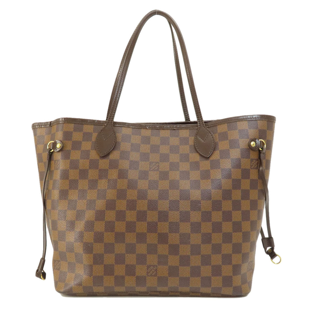 LOUIS VUITTON Tote Bag N51105 Damier canvas Brown Neverfull MM Damier Ebene