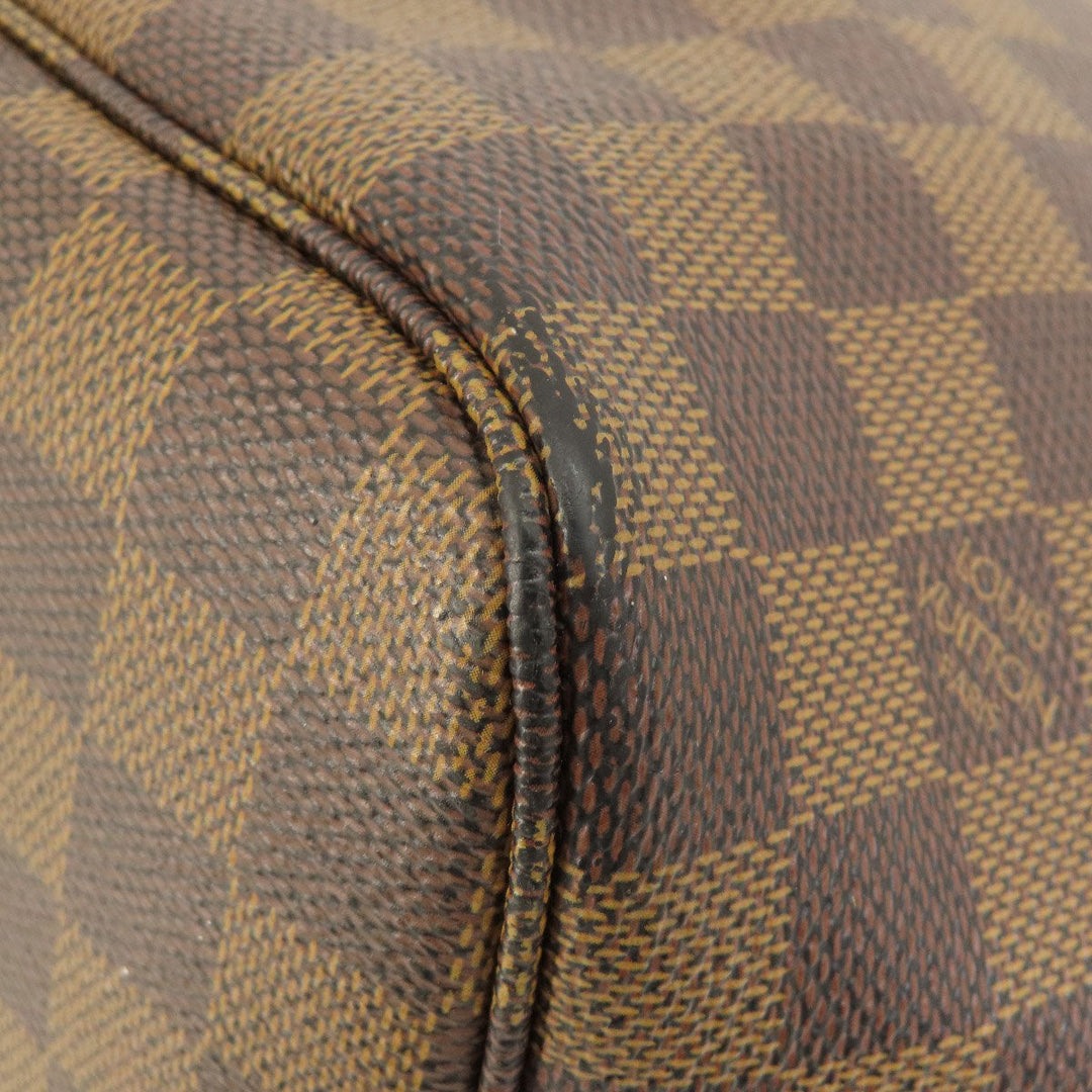 LOUIS VUITTON Tote Bag N51105 Damier canvas Brown Neverfull MM Damier Ebene