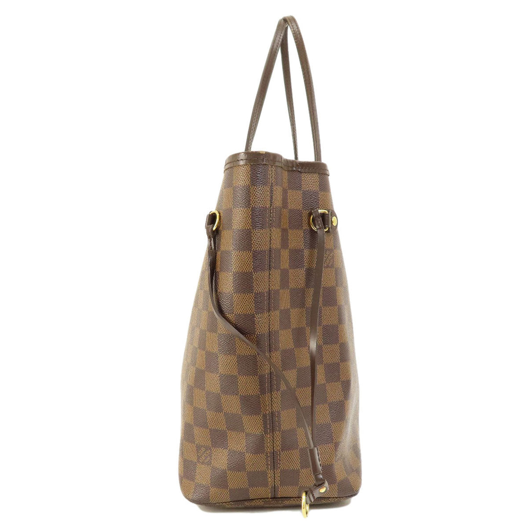 LOUIS VUITTON Tote Bag N51105 Damier canvas Brown Neverfull MM Damier Ebene