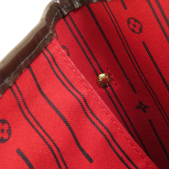 LOUIS VUITTON Tote Bag N51105 Damier canvas Brown Neverfull MM Damier Ebene