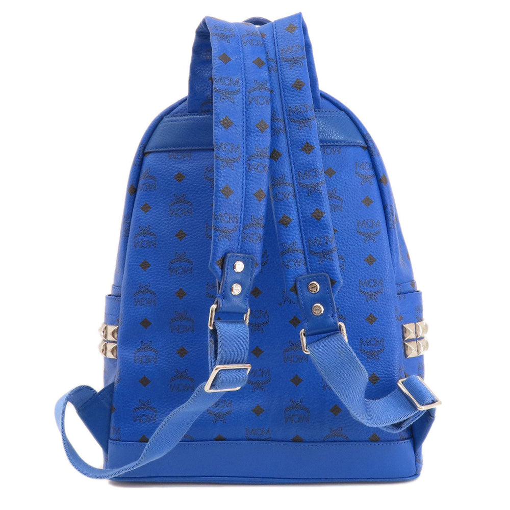 MCM Backpack PVC blue logo