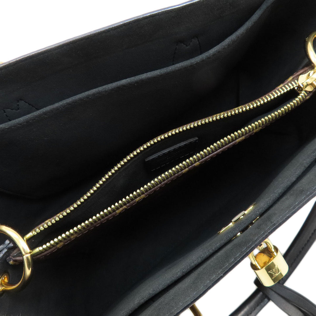 LOUIS VUITTON Tote Bag M43550 Monogram canvas Brown Flower Tote Monogram