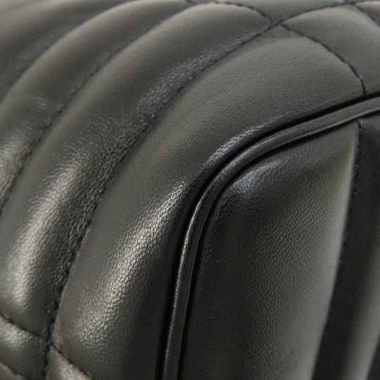 BURBERRY Backpack Calfskin black roller