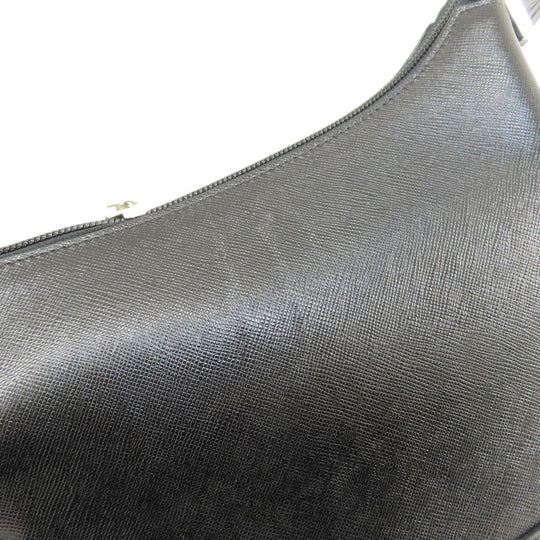 BURBERRY Handbag PVC beige logo one belt Women Used Authentic