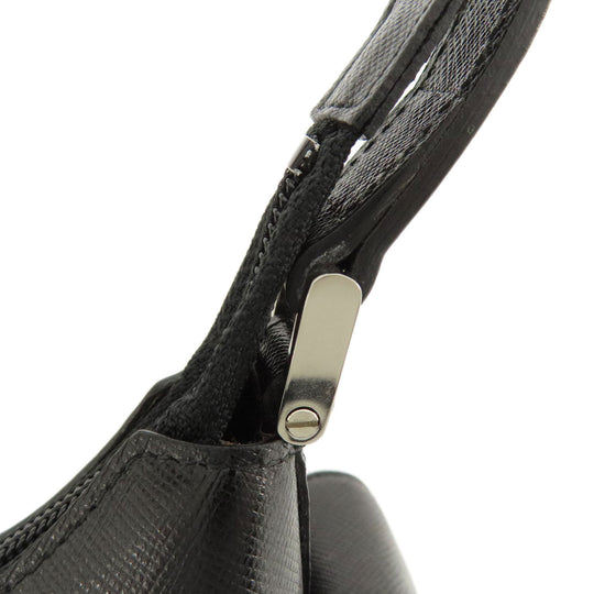 BURBERRY Handbag PVC beige logo one belt Women Used Authentic