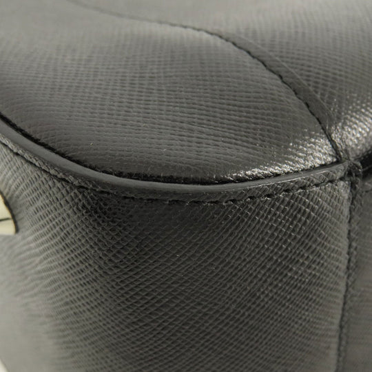 BURBERRY Handbag PVC beige logo one belt Women Used Authentic