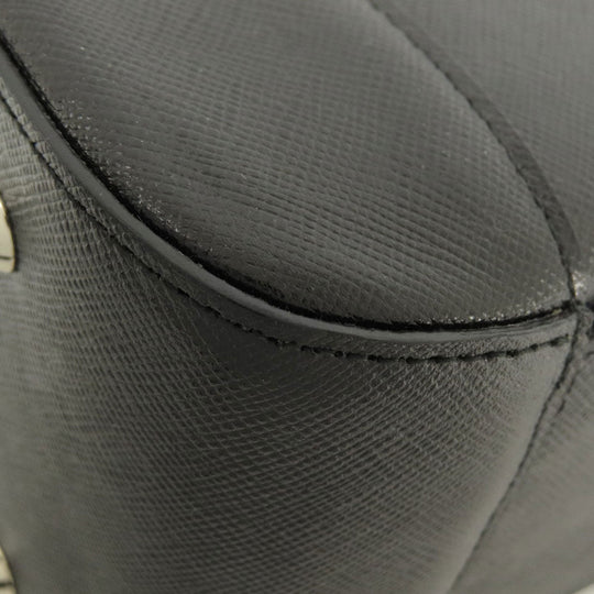 BURBERRY Handbag PVC beige logo one belt Women Used Authentic