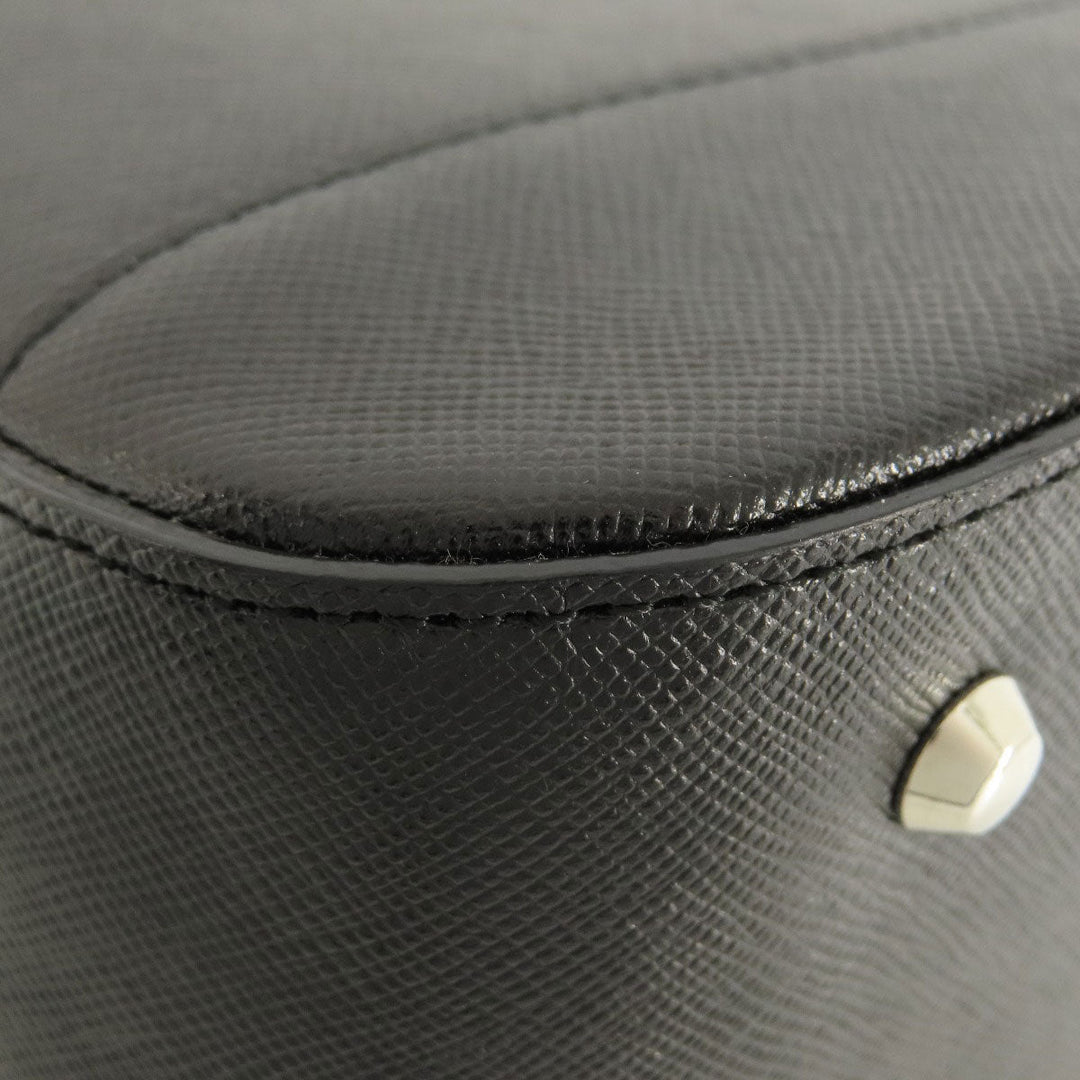 BURBERRY Handbag PVC beige logo one belt Women Used Authentic