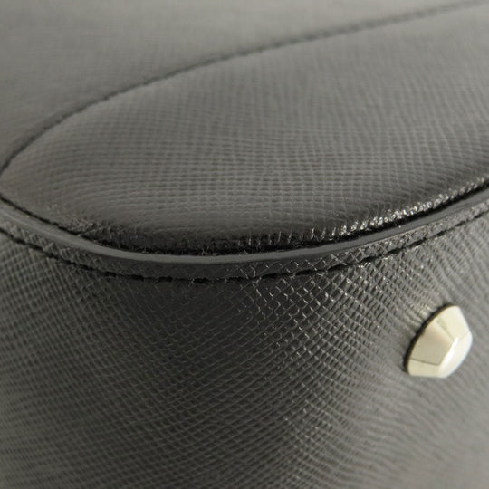 BURBERRY Handbag PVC beige logo one belt Women Used Authentic