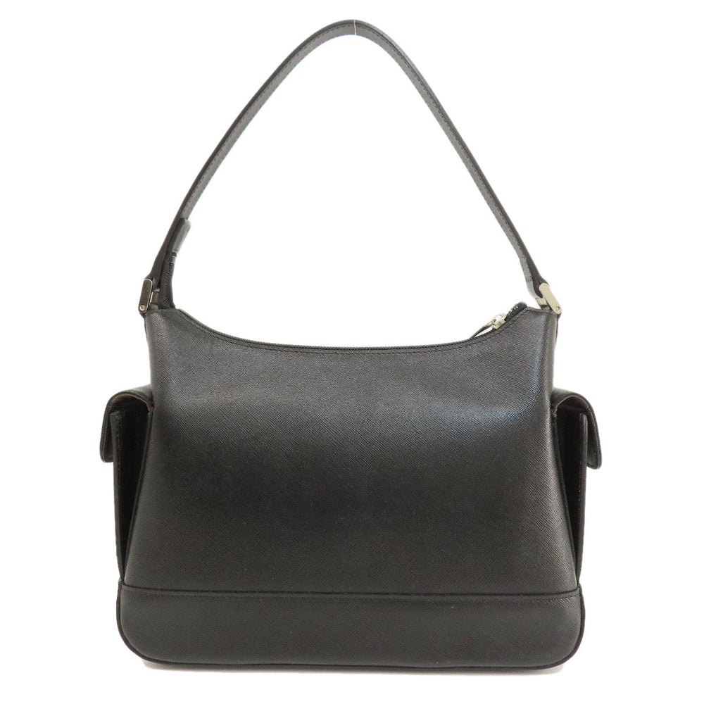 BURBERRY Handbag PVC beige logo one belt Women Used Authentic