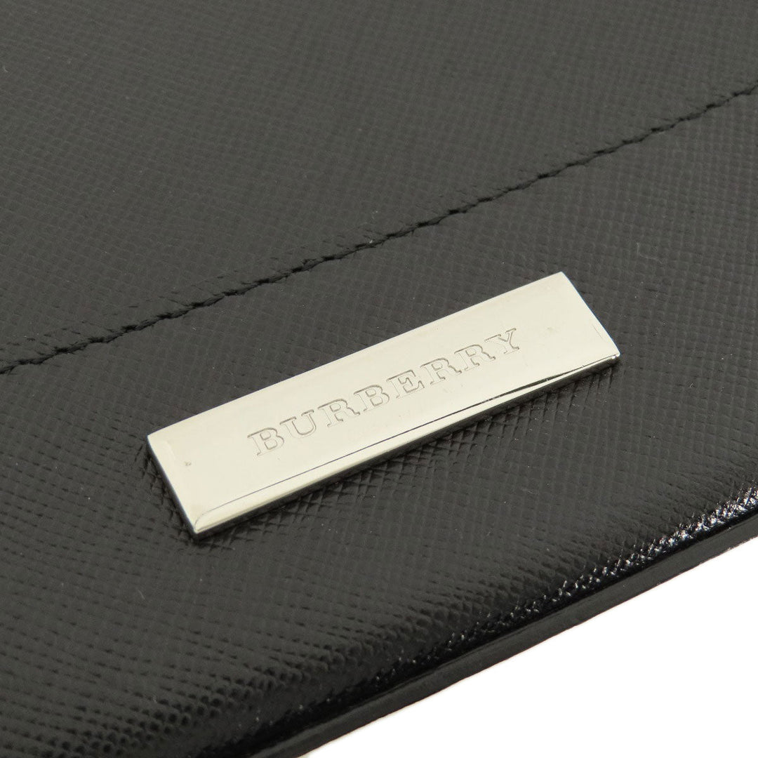 BURBERRY Handbag PVC beige logo one belt Women Used Authentic