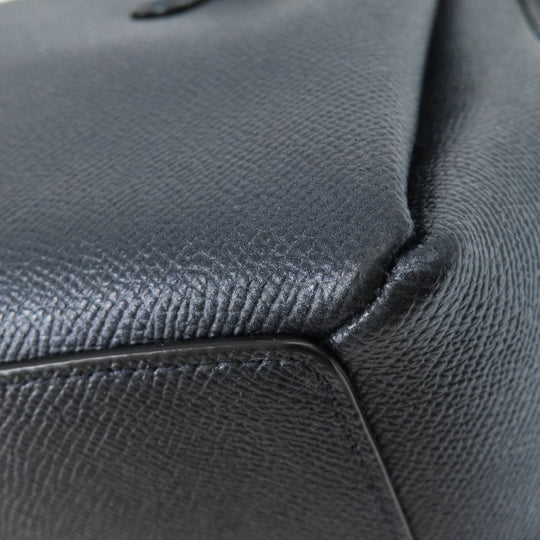 COACH Handbag F29665 PVC black 2WAY Women Used Authentic