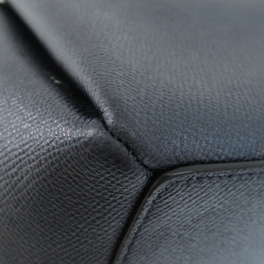 COACH Handbag F29665 PVC black 2WAY Women Used Authentic