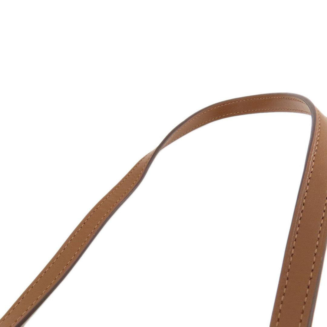 COACH Tote Bag F67108 PVC Brown Signature Women Used Authentic