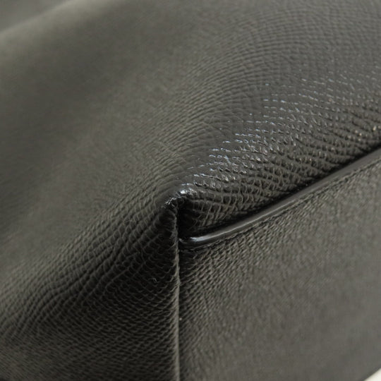 COACH Tote Bag F58846 leather black logo