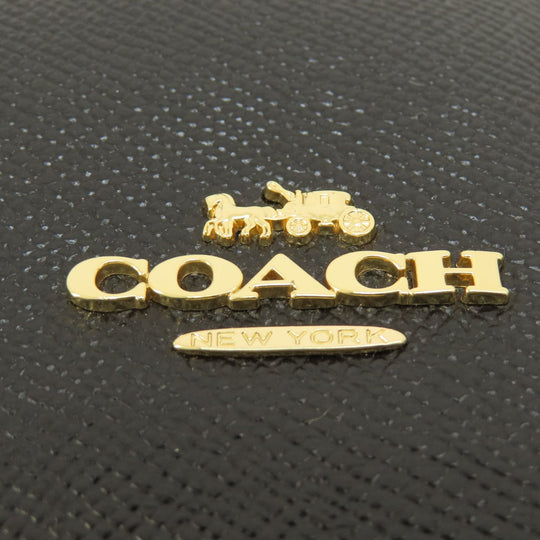 COACH Tote Bag F58846 leather black logo