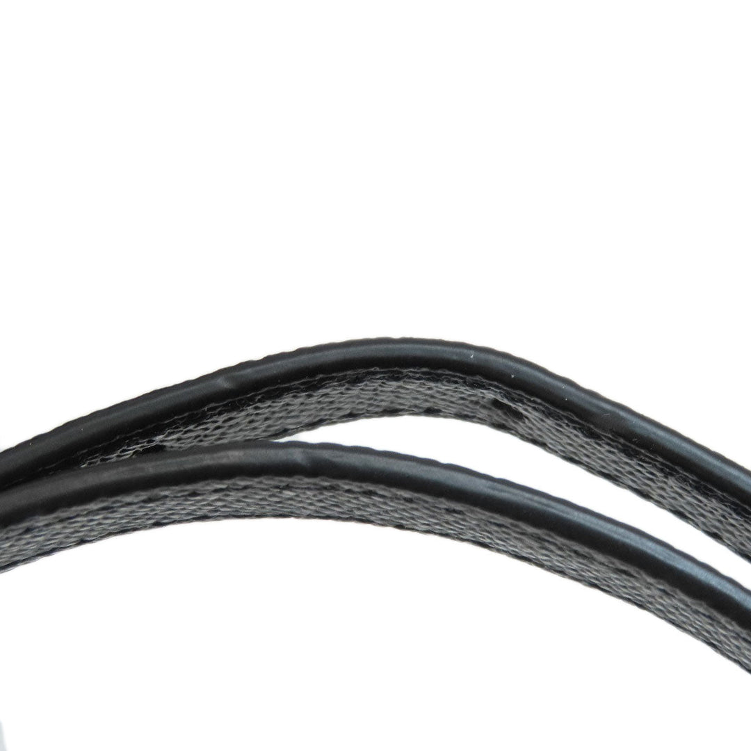 COACH Tote Bag F25397 leather black logo 2WAY Women Used Authentic